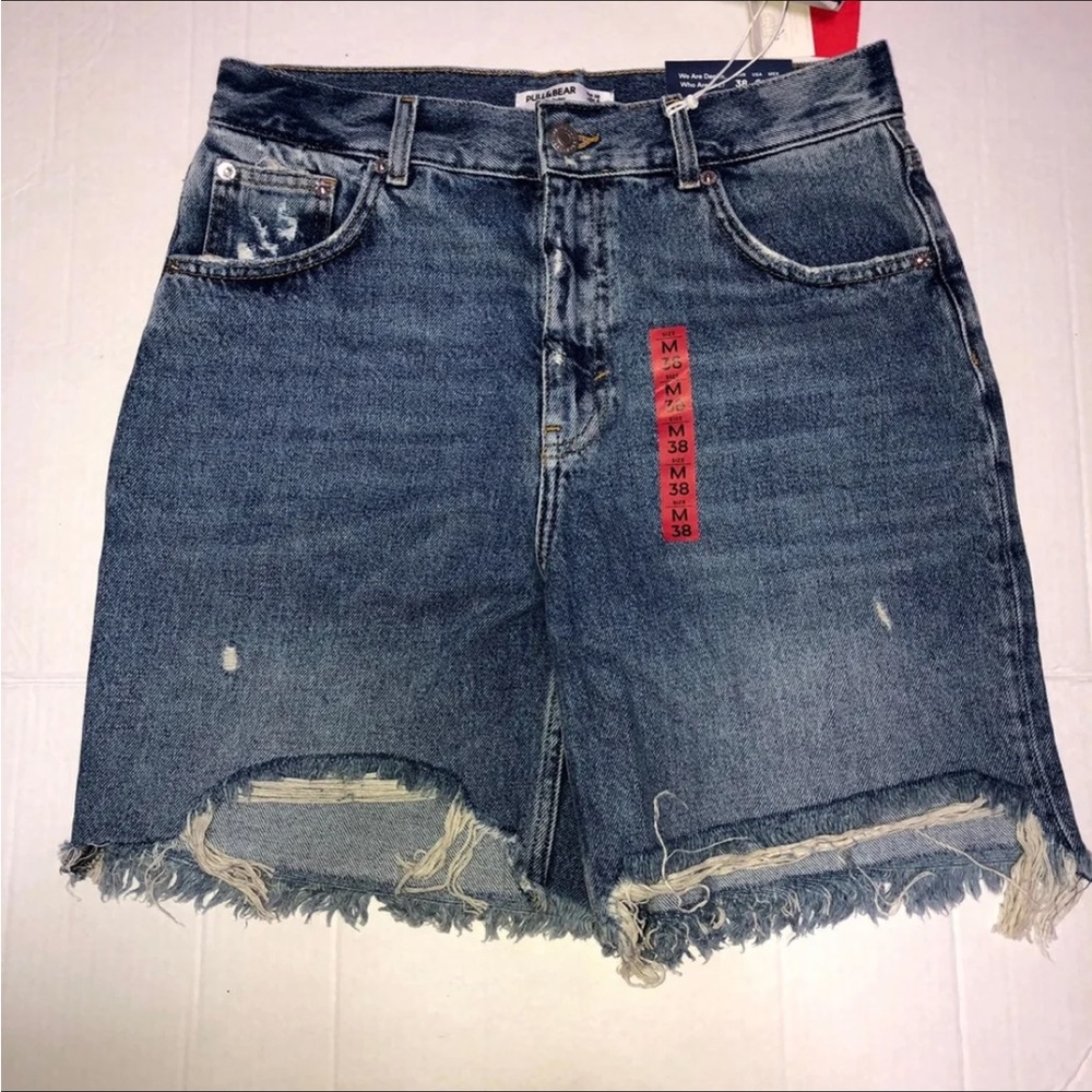 PULL & Bear Distressed Shorts